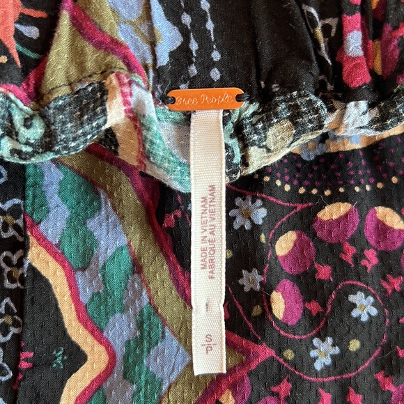 Free people multi coloured maxi skirt - Picture 3 of 4